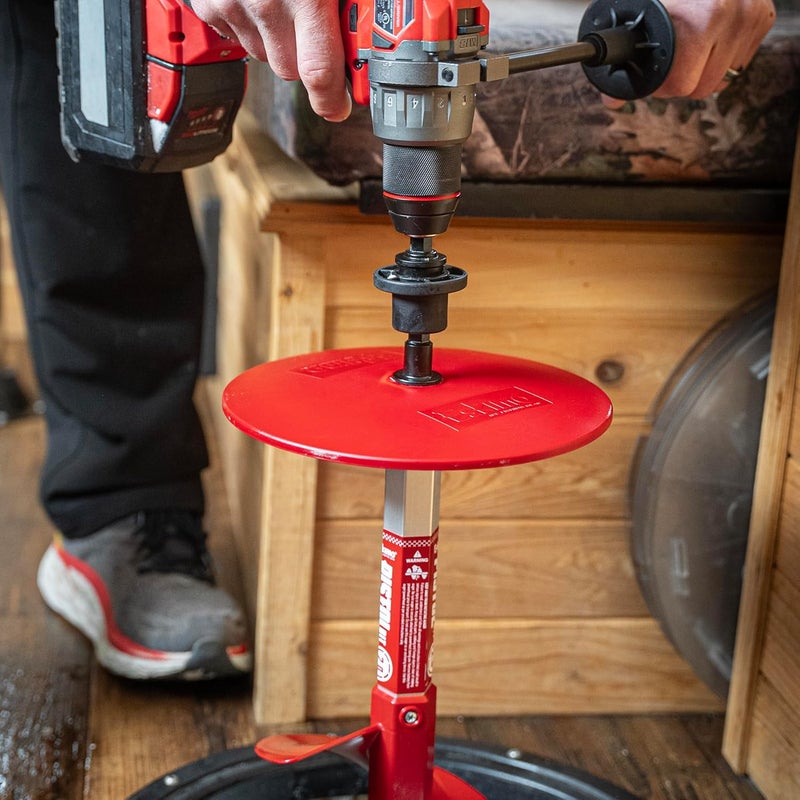 Eskimo 42494 Quick Connect Kit, Drill-Adaptive Augers, Red - Image 2